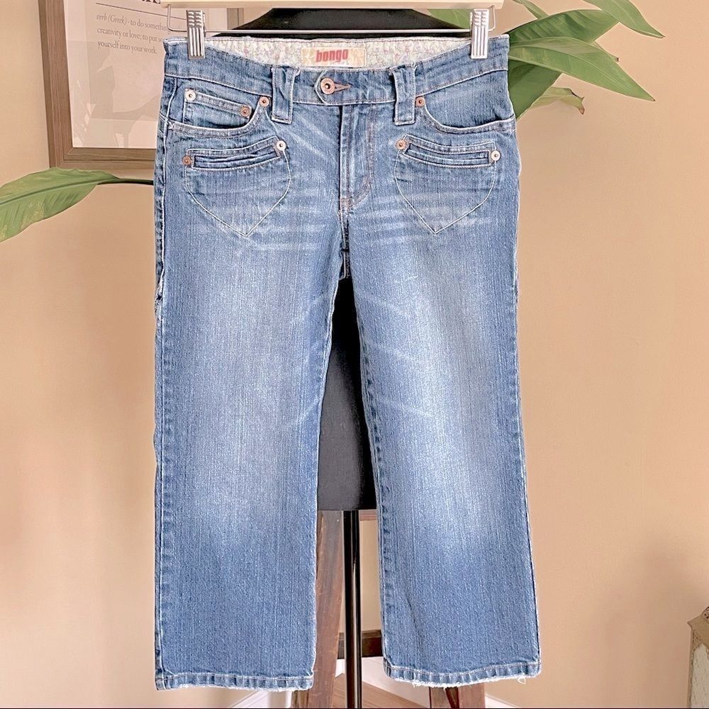 Bongo Vintage Y2K cropped capri low rise jeans - Picture 13 of 14